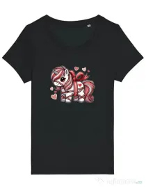 Tricou STANLEY STELLA dama Cute ponny Negru