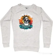 Bluza personalizata dama BULLDOG 12 Migdala melanj