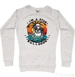 Bluza personalizata dama BULLDOG 14 Migdala melanj