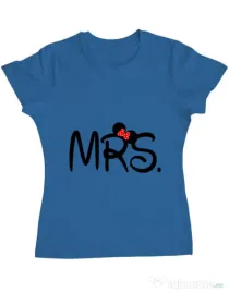 Tricou ADLER dama Mrs Minnie Albastru azuriu
