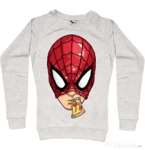 Bluza ADLER dama Spiderman pizza Migdala melanj