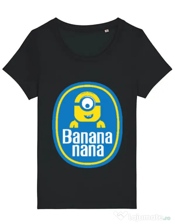 Tricou STANLEY STELLA dama Bananana Negru