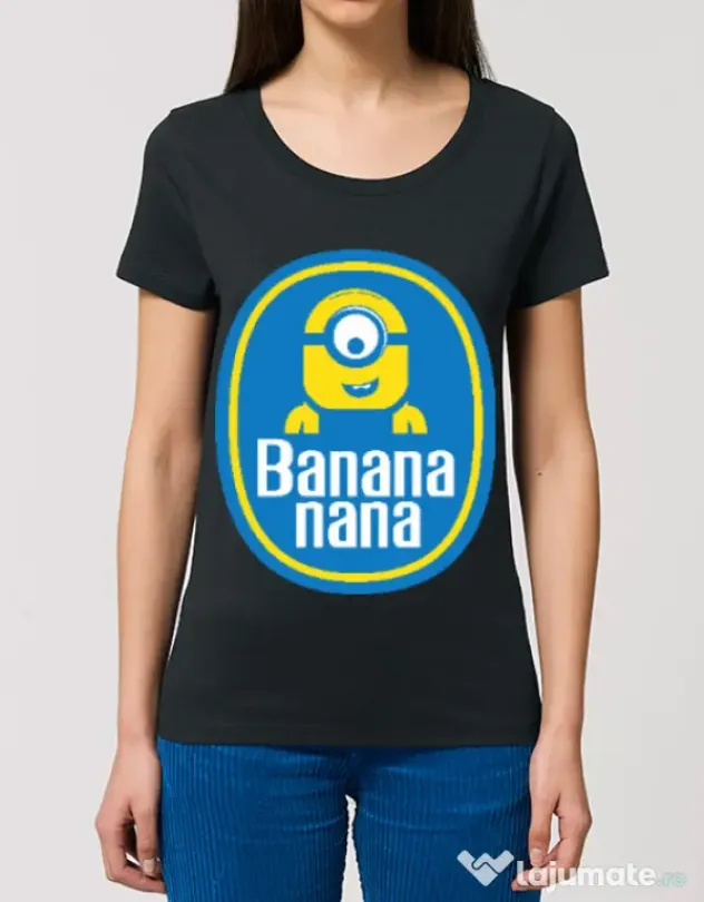 Tricou STANLEY STELLA dama Bananana Negru