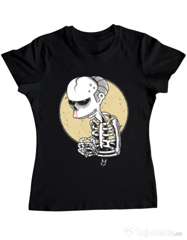 Tricou ADLER dama Death of Grandfather Negru