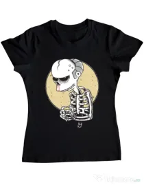 Tricou ADLER dama Death of Grandfather Negru