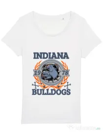 Tricou STANLEY STELLA dama Indiana Bulldogs Alb