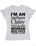 Tricou ADLER dama Classy Woman Alb