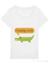 Tricou STANLEY STELLA dama Coming soon Alb