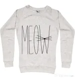 Bluza ADLER dama I'm a cat Migdala melanj