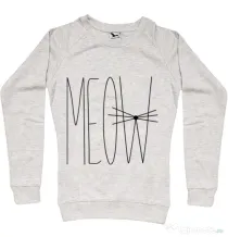 Bluza ADLER dama I'm a cat Migdala melanj