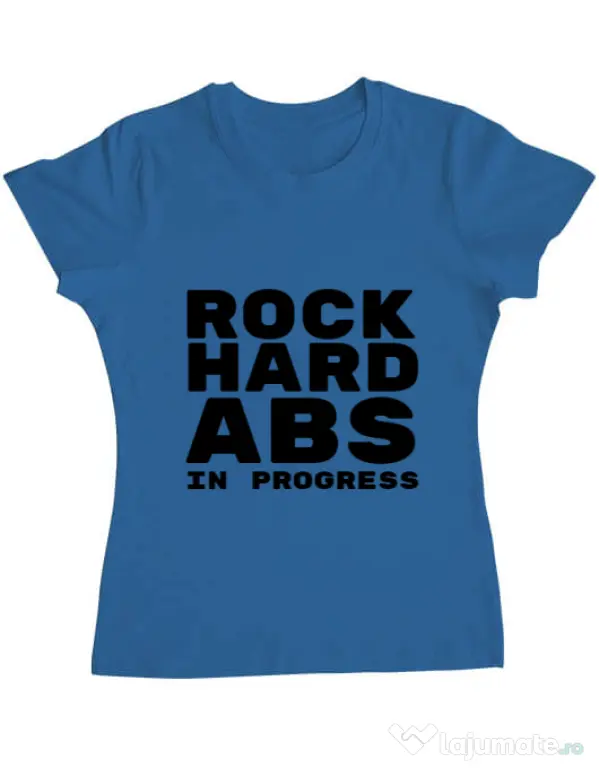 Tricou ADLER dama Rock hard Albastru azuriu