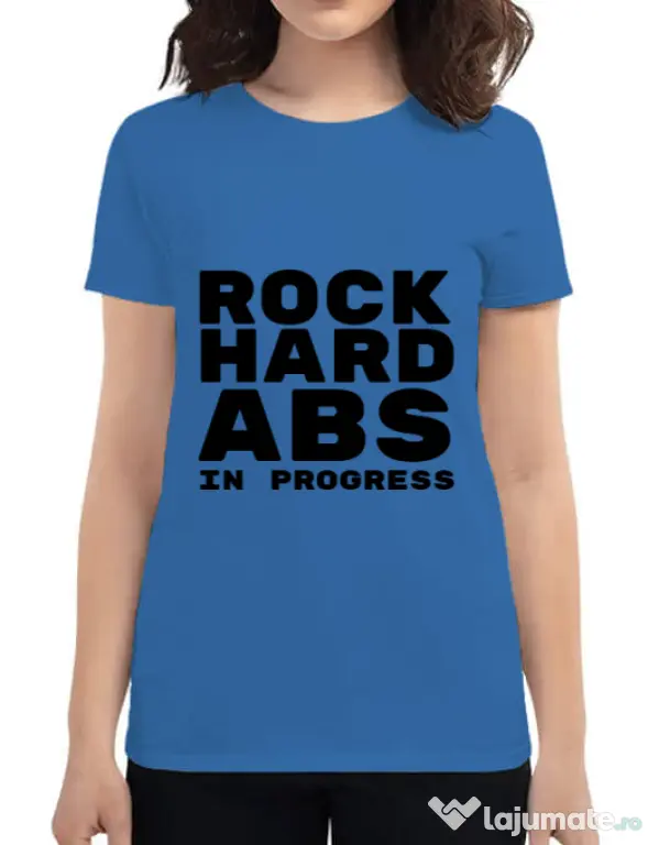 Tricou ADLER dama Rock hard Albastru azuriu