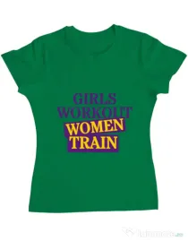 Tricou ADLER dama Women train Verde mediu
