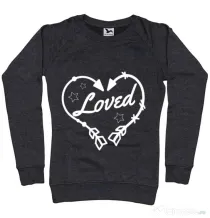 Bluza ADLER dama Loved Negru melanj