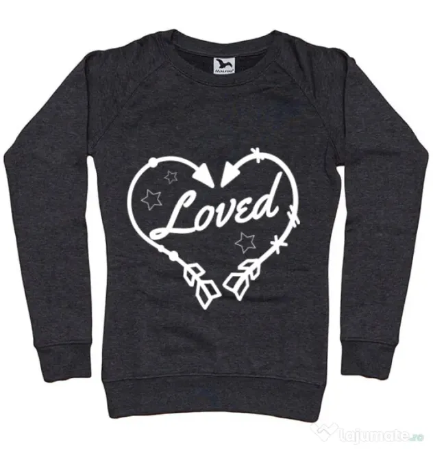 Bluza ADLER dama Loved Negru melanj