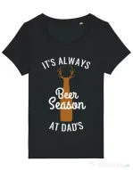 Tricou STANLEY STELLA dama Beer season Negru