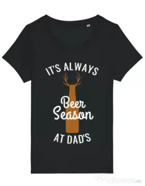 Tricou STANLEY STELLA dama Beer season Negru