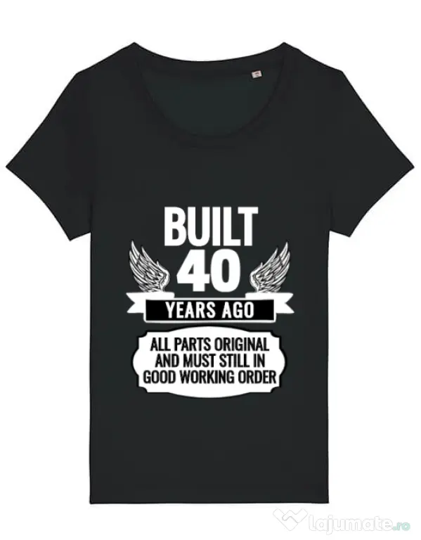 Tricou STANLEY STELLA dama Original parts Negru