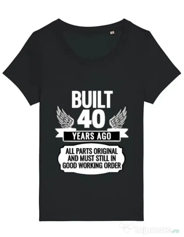 Tricou STANLEY STELLA dama Original parts Negru