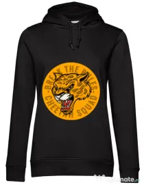 Hoodie dama cu gluga Break the rules Negru