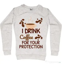 Bluza ADLER dama Coffee for protection Migdala melanj
