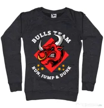 Bluza ADLER dama Run jump & dunk Negru melanj