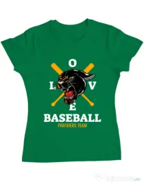 Tricou ADLER dama Panthers team Verde mediu