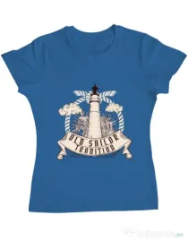 Tricou ADLER dama Tradition Albastru azuriu