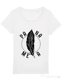 Tricou STANLEY STELLA dama Pana mea Alb