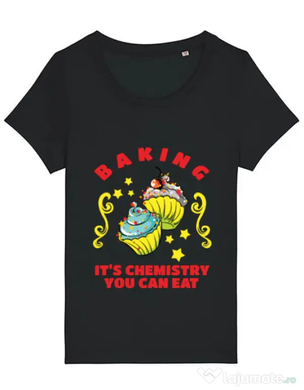 Tricou STANLEY STELLA dama Baking Negru