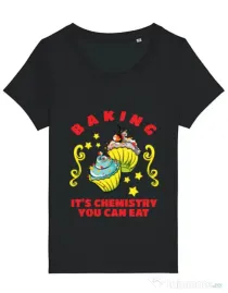 Tricou STANLEY STELLA dama Baking Negru