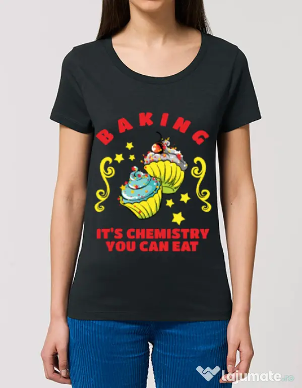 Tricou STANLEY STELLA dama Baking Negru