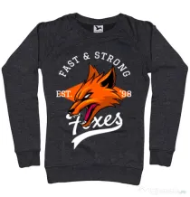 Bluza ADLER dama Fast and strong Negru melanj