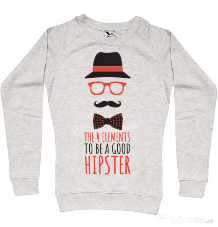 Bluza ADLER dama Good hipster Migdala melanj
