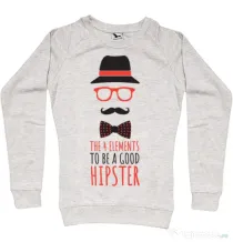 Bluza ADLER dama Good hipster Migdala melanj