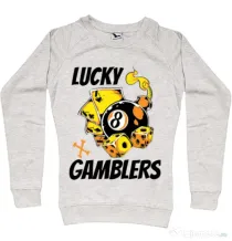 Bluza ADLER dama Lucky gamblers Migdala melanj