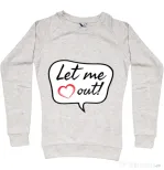 Bluza ADLER dama Let me out Migdala melanj