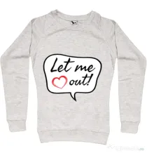 Bluza ADLER dama Let me out Migdala melanj
