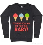Bluza ADLER dama For the baby Negru melanj