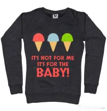 Bluza ADLER dama For the baby Negru melanj