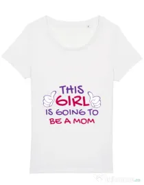 Tricou STANLEY STELLA dama Future Mom Alb
