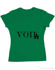 Tricou ADLER dama Voila Verde mediu