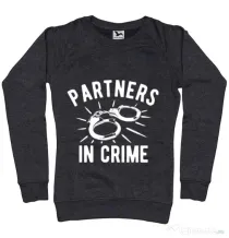 Bluza ADLER dama Partners in crime 2 Negru melanj