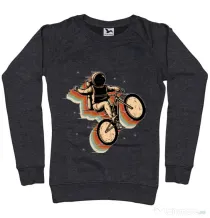 Bluza ADLER dama Cycling space Negru melanj