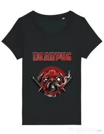 Tricou STANLEY STELLA dama Deadpug Negru