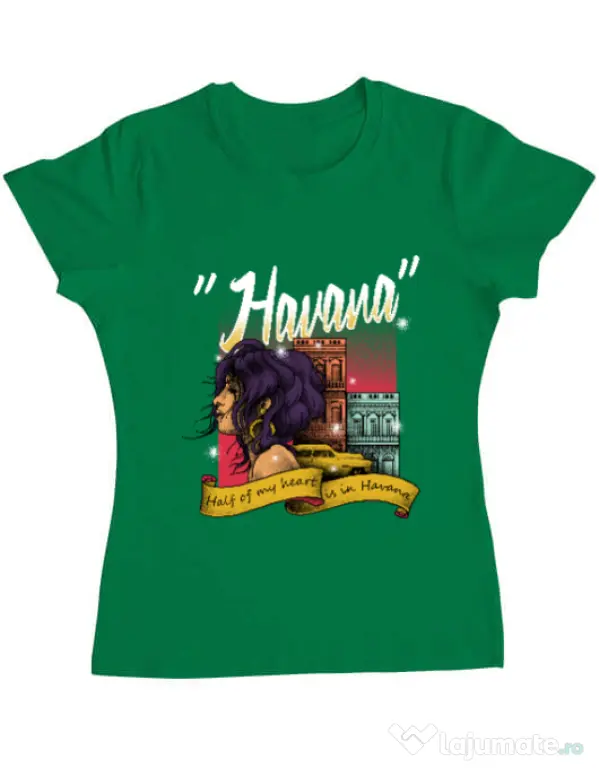 Tricou ADLER dama Havana Verde mediu
