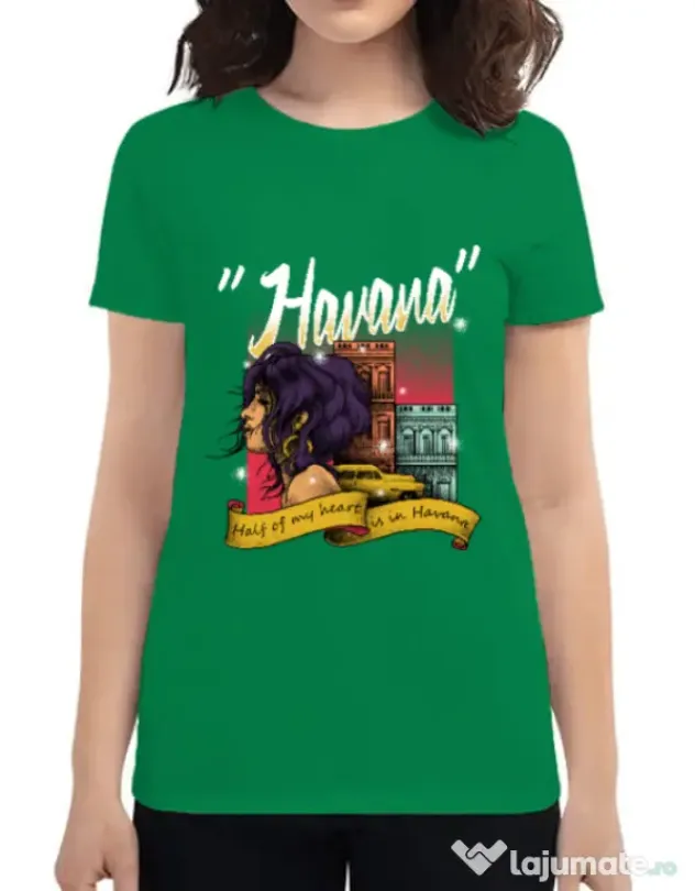 Tricou ADLER dama Havana Verde mediu