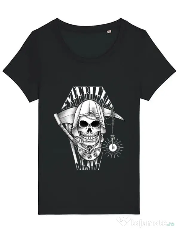 Tricou STANLEY STELLA dama Experience death Negru