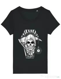 Tricou STANLEY STELLA dama Experience death Negru