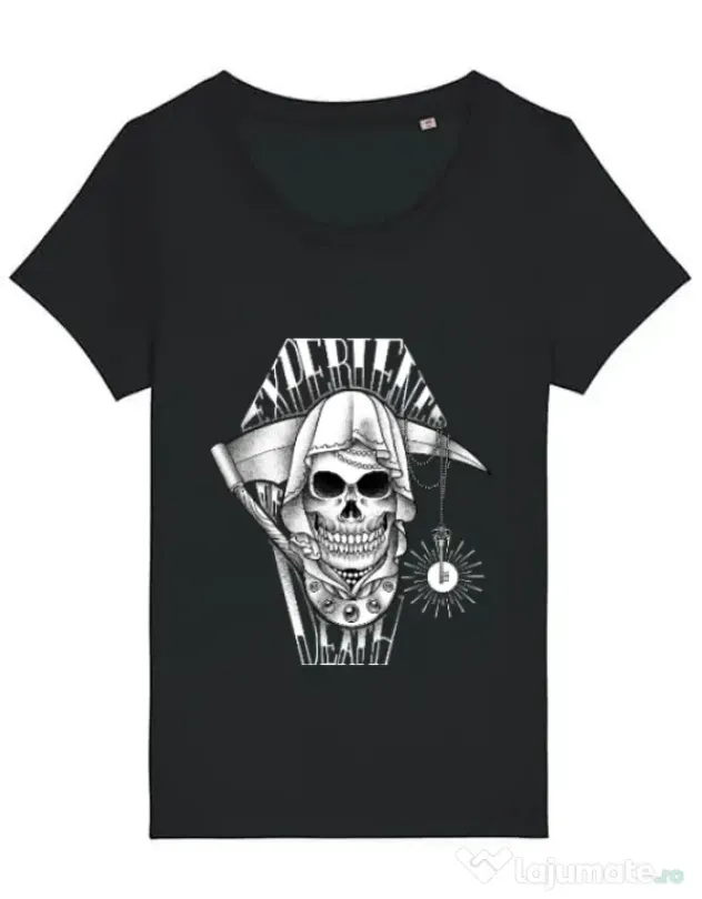 Tricou STANLEY STELLA dama Experience death Negru